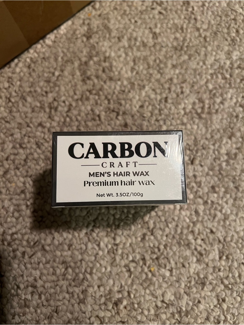 Carbon Craft Men's Hair Wax - Premium Styling Wax